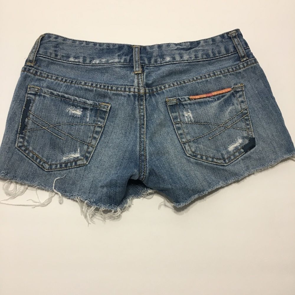 Aeropostale Juniors sz 00 distressed embroidered